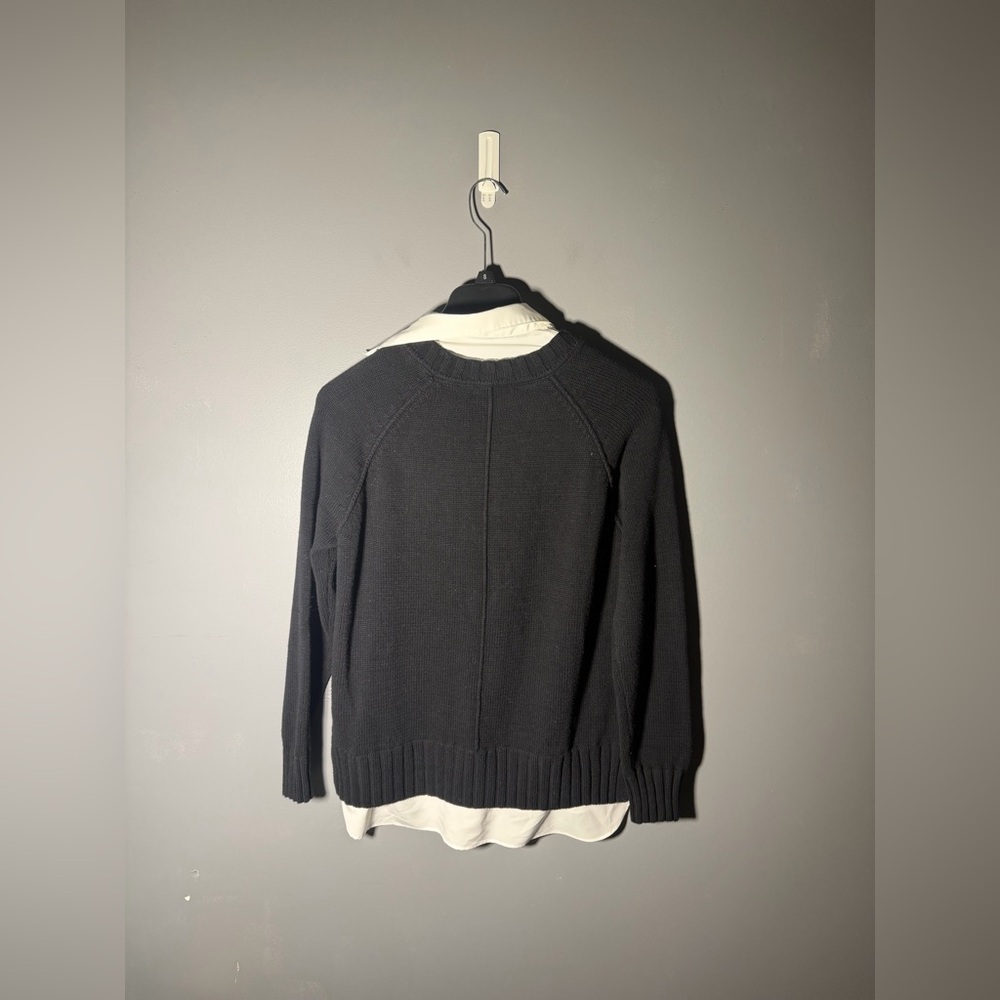Lauren Ralph Lauren Bullion Patch Layered-Look Sweater Size Large - Picture 4 of 5